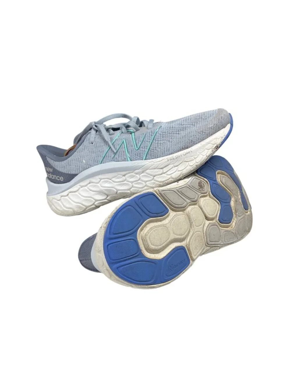 New Balance Fresh Foam Running Shoes Women’s Size 9 Light Blue Breathable Mesh L